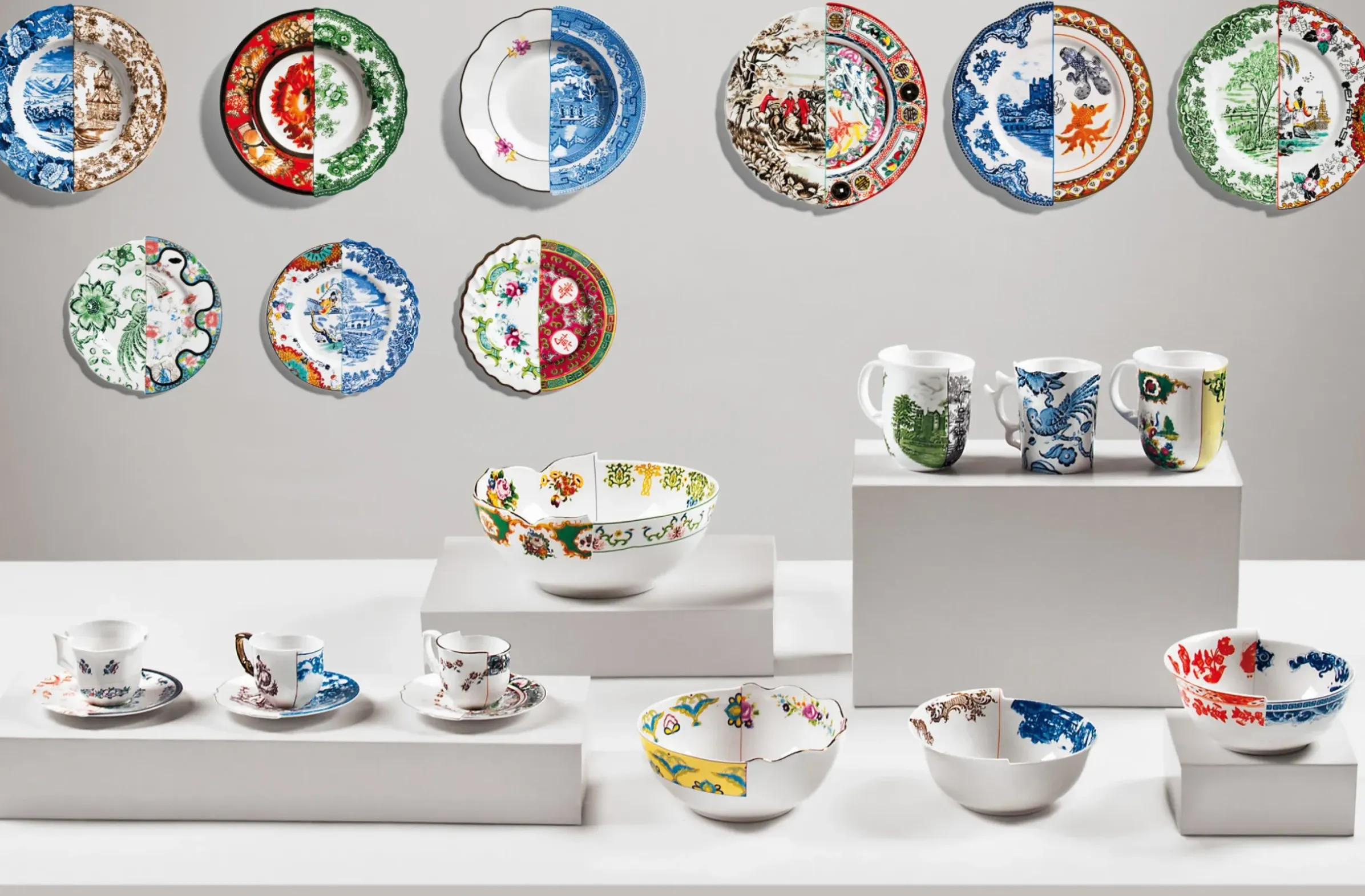 Saladier Hybrid - Bauci Ceramique O 19,4 Cm - Seletti
