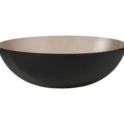 Saladier Krenit Metal Beige / O 38 X H 12 Cm - Acier - Normann Copenhagen