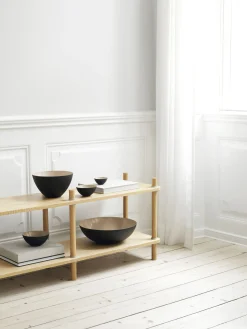 Saladier Krenit Metal Beige / O 38 X H 12 Cm - Acier - Normann Copenhagen