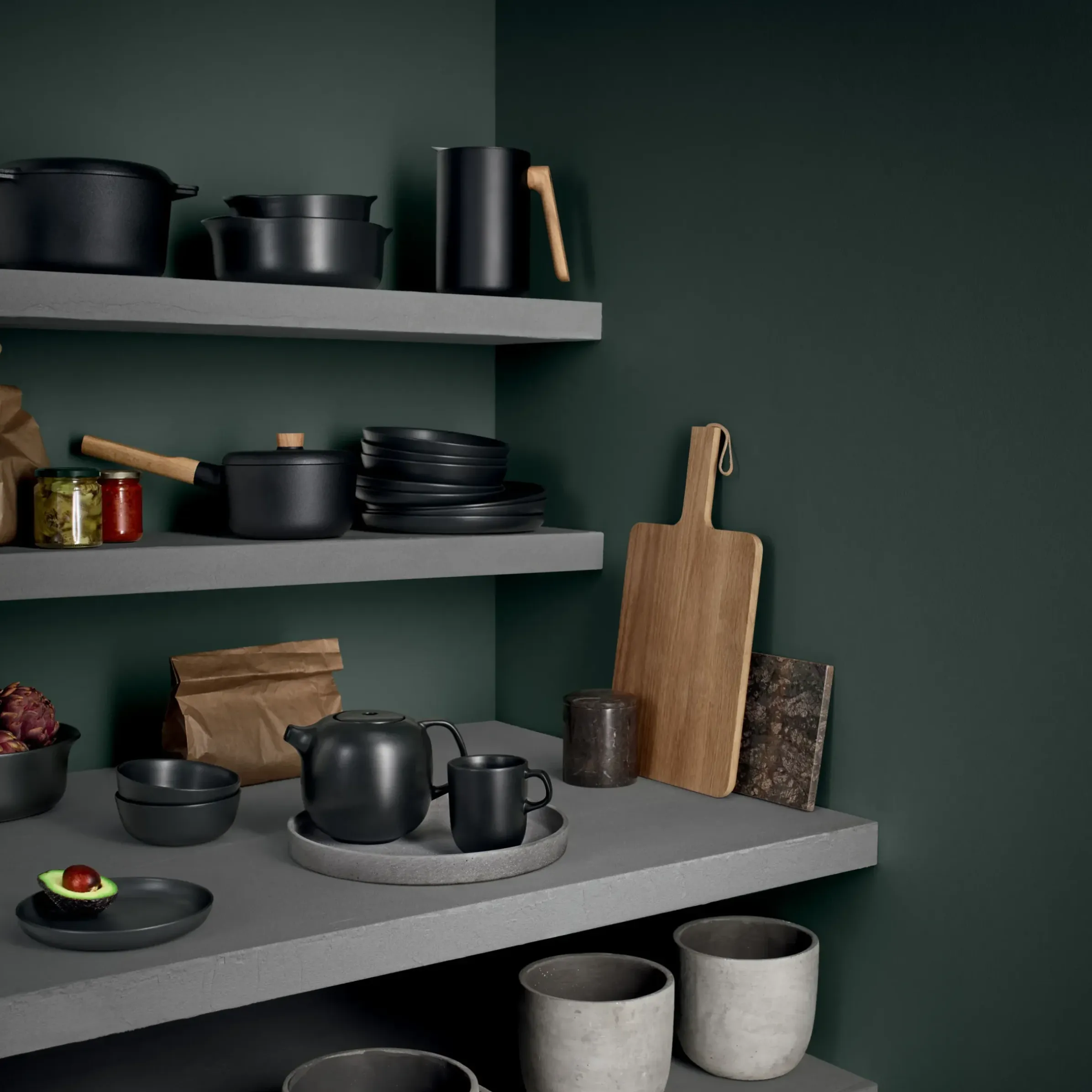 Saladier Nordic Kitchen Ceramique Noir / 2L - Gres - Eva Solo