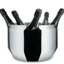 Seau A Champagne Noe Metal / 5 Bouteilles - Alessi