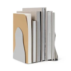Serre-Livres Pond Metal Argent / Set De 2 - Finition - Ferm Living