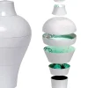 Service De Table Ming Plastique Blanc /6 Pieces Empilables - Ibride