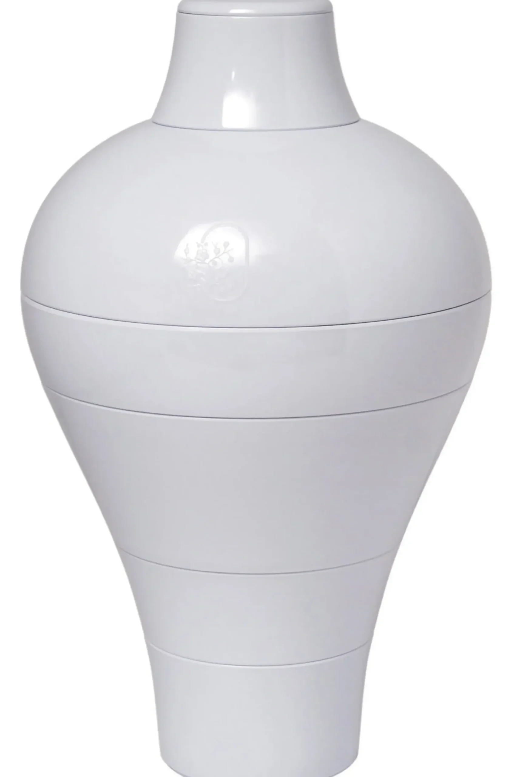Service De Table Ming Plastique Blanc /6 Pieces Empilables - Ibride