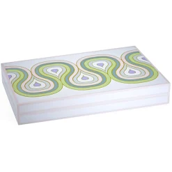 Set De Backgammon Milano Bois / Coffret Laque - Jonathan Adler