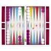 Set De Backgammon Rainbow Bois / Coffret Laque - Jonathan Adler