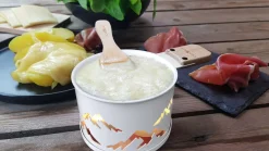 Set Lumi Metal Blanc / Pour Raclette A La Bougie - 2 Personnes - Cookut