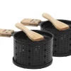 Set Lumi Metal/ Pour Raclette A La Bougie - 2 Personnes - Cookut