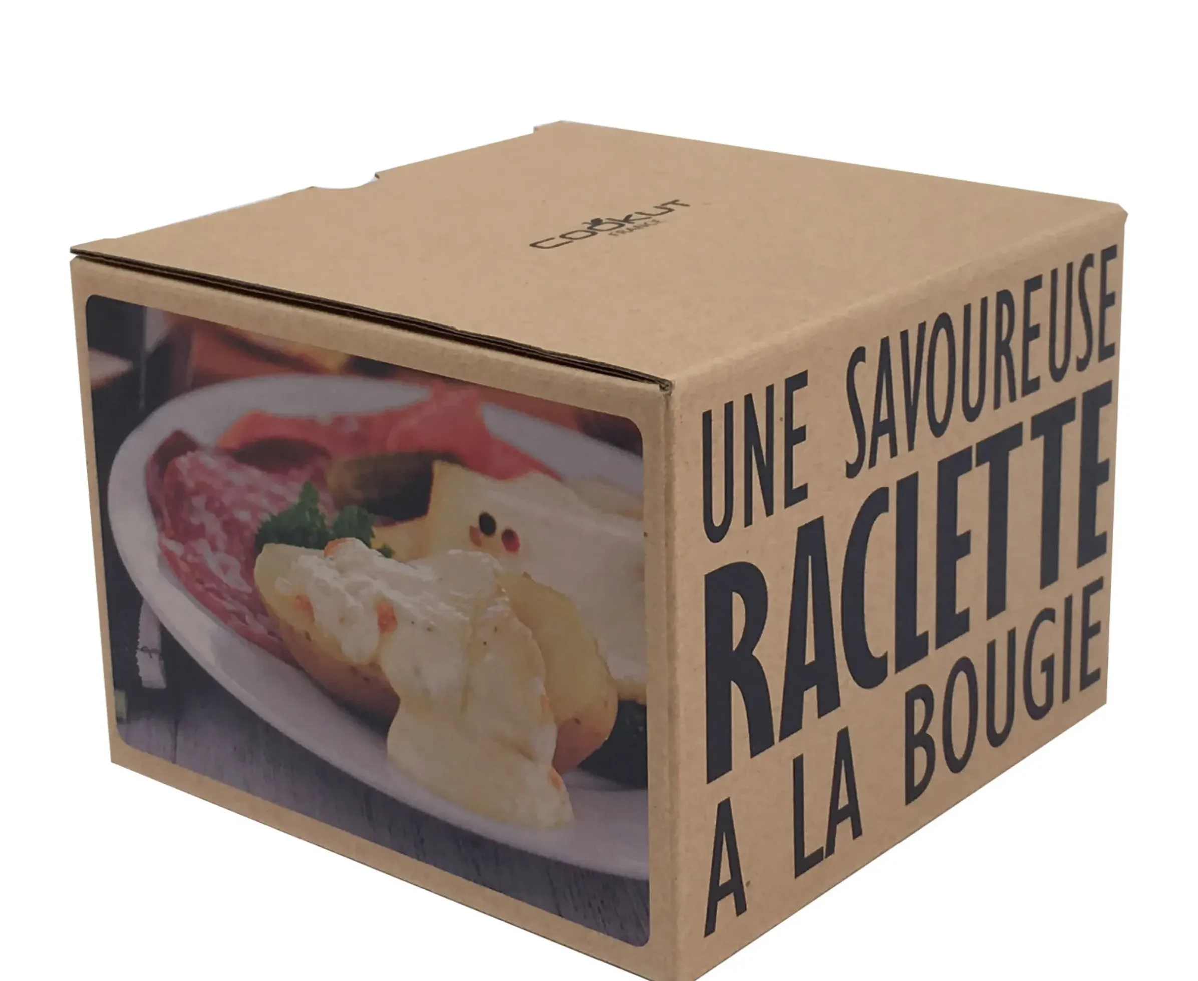 Set Lumi Metal/ Pour Raclette A La Bougie - 2 Personnes - Cookut
