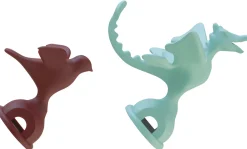 Set Tea Rex Plastique Rouge Vert / Lot De 2 Sifflets En Edition Limitee - Alessi