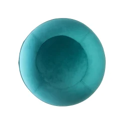 Siege Ergonomique Ballon Velvet Regular Tissu Bleu / Velours - O 55 Cm - Bloon Paris