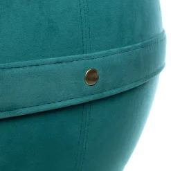 Siege Ergonomique Ballon Velvet Regular Tissu Bleu / Velours - O 55 Cm - Bloon Paris