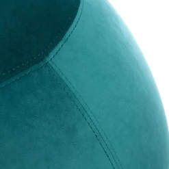 Siege Ergonomique Ballon Velvet Regular Tissu Bleu / Velours - O 55 Cm - Bloon Paris