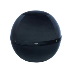 Siege Ergonomique Ballon Velvet Regular Tissu Bleu / Velours - O 55 Cm - Bloon Paris