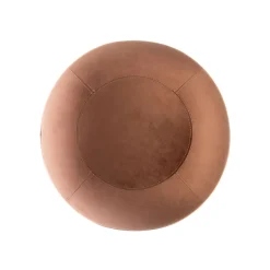 Siege Ergonomique Ballon Velvet Regular Tissu Rose Marron / Velours - O 55 Cm - Bloon Paris