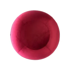 Siege Ergonomique Ballon Velvet Regular Tissu Rouge / Velours - O 55 Cm - Bloon Paris