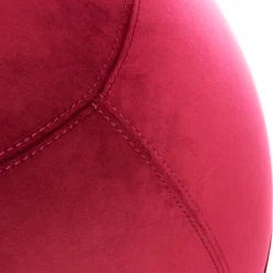 Siege Ergonomique Ballon Velvet Regular Tissu Rouge / Velours - O 55 Cm - Bloon Paris