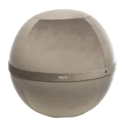 Siege Ergonomique Ballon Velvet Xl Tissu Beige / Velours - O 65 Cm - Bloon Paris