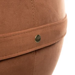 Siege Ergonomique Ballon Velvet Xl Tissu Rose Marron / Velours - O 65 Cm - Bloon Paris