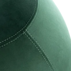 Siege Ergonomique Ballon Velvet Xl Tissu Vert / Velours - O 65 Cm - Bloon Paris