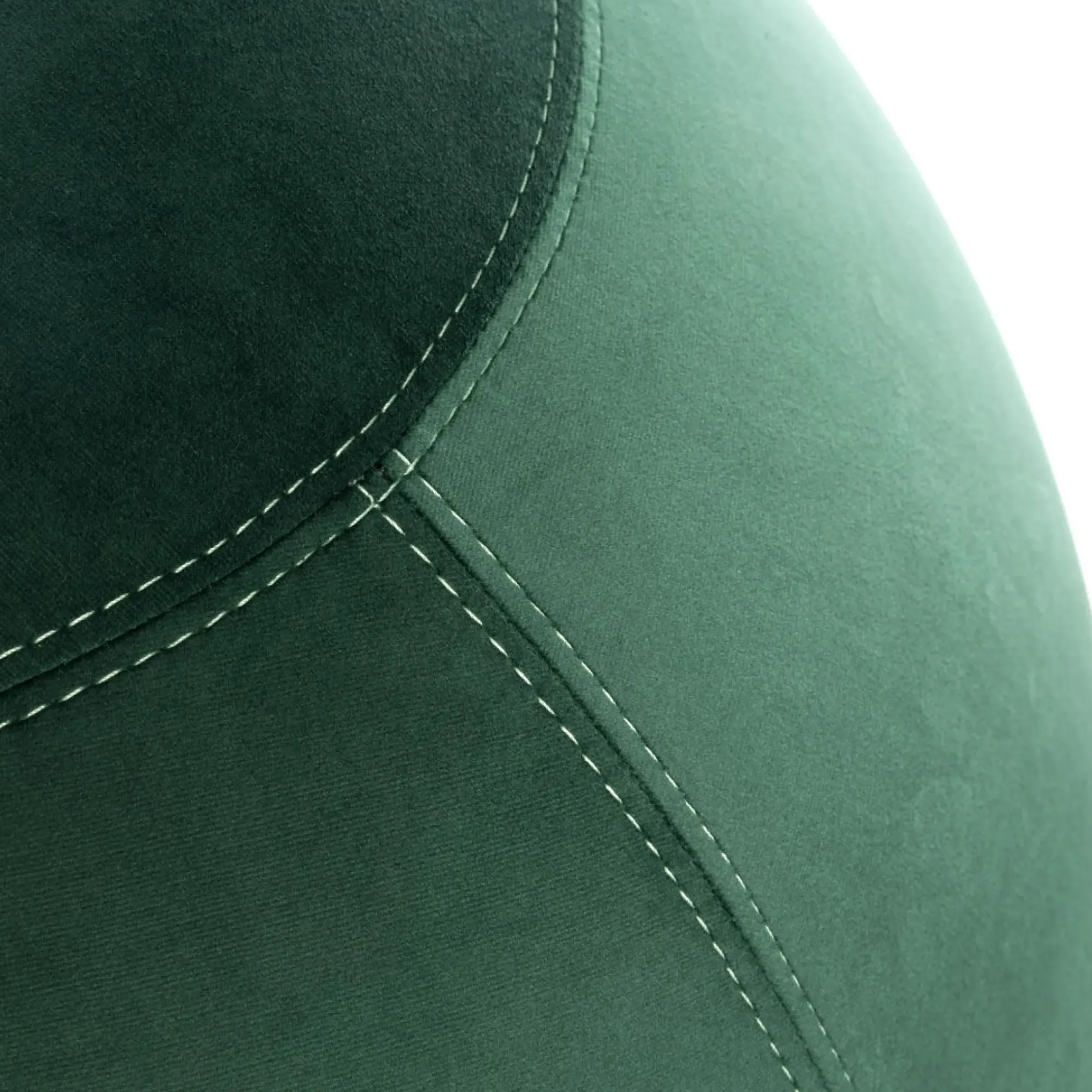 Siege Ergonomique Ballon Velvet Xl Tissu Vert / Velours - O 65 Cm - Bloon Paris