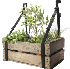 Support Jardiniere  Tissubretelles De Balcon / Set 2 Sangles Suspension - Bacsac