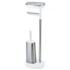 Support Papier Toilette Easystore Metal / Avec Brosse Flex Steel & Rangement - Joseph Joseph