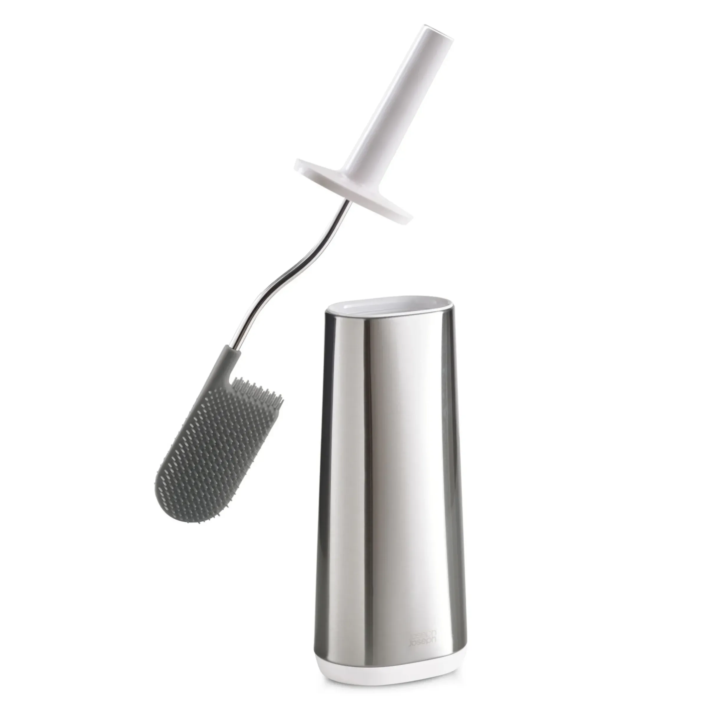 Support Papier Toilette Easystore Metal / Avec Brosse Flex Steel & Rangement - Joseph Joseph