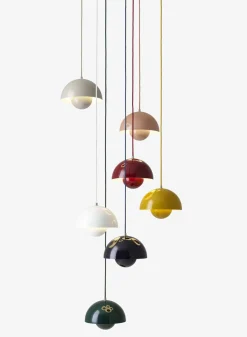 Suspension Flowerpot Vp1 Metal Blanc / O 23 Cm - By Verner Panton, 1969 - &Tradition