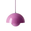 Suspension Flowerpot Vp1 Metal Rose / O 23 Cm - By Verner Panton, 1968 - &Tradition
