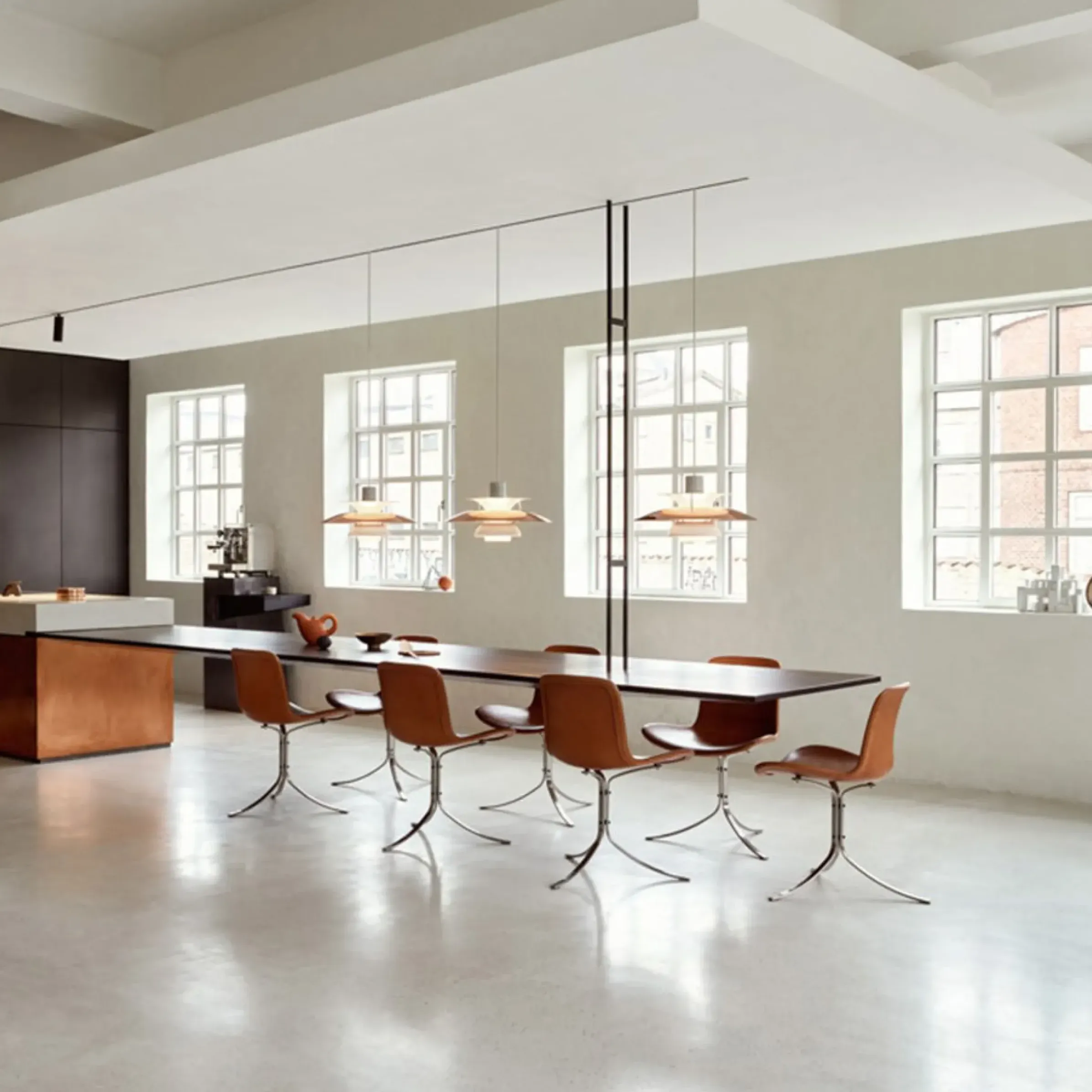 Suspension Ph 5 Pastels Metal Multicolore / O 50 Cm - Poul Henningsen, 1958 - Louis Poulsen