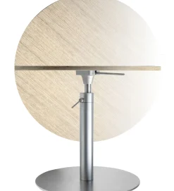 Table A Hauteur Reglable Brio Metal Bois / O 60 Cm - Lapalma