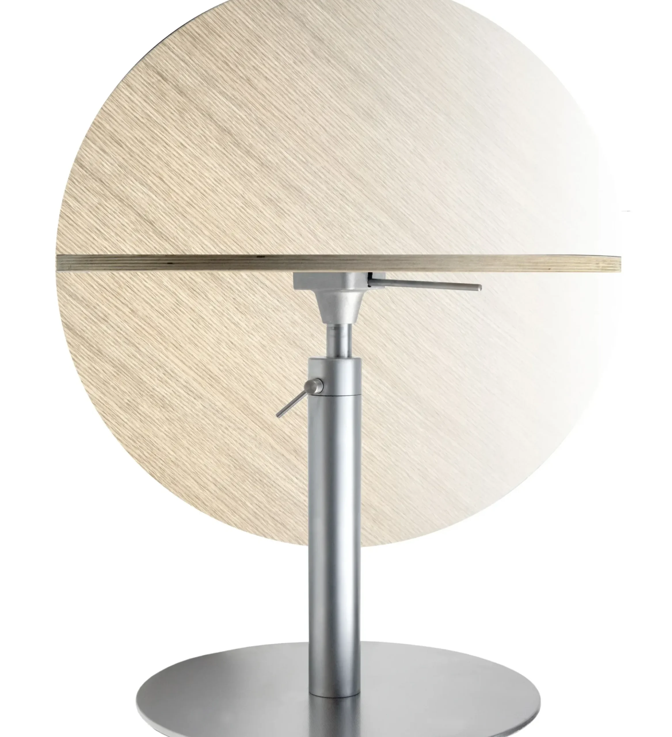 Table A Hauteur Reglable Brio Metal Bois / O 60 Cm - Lapalma