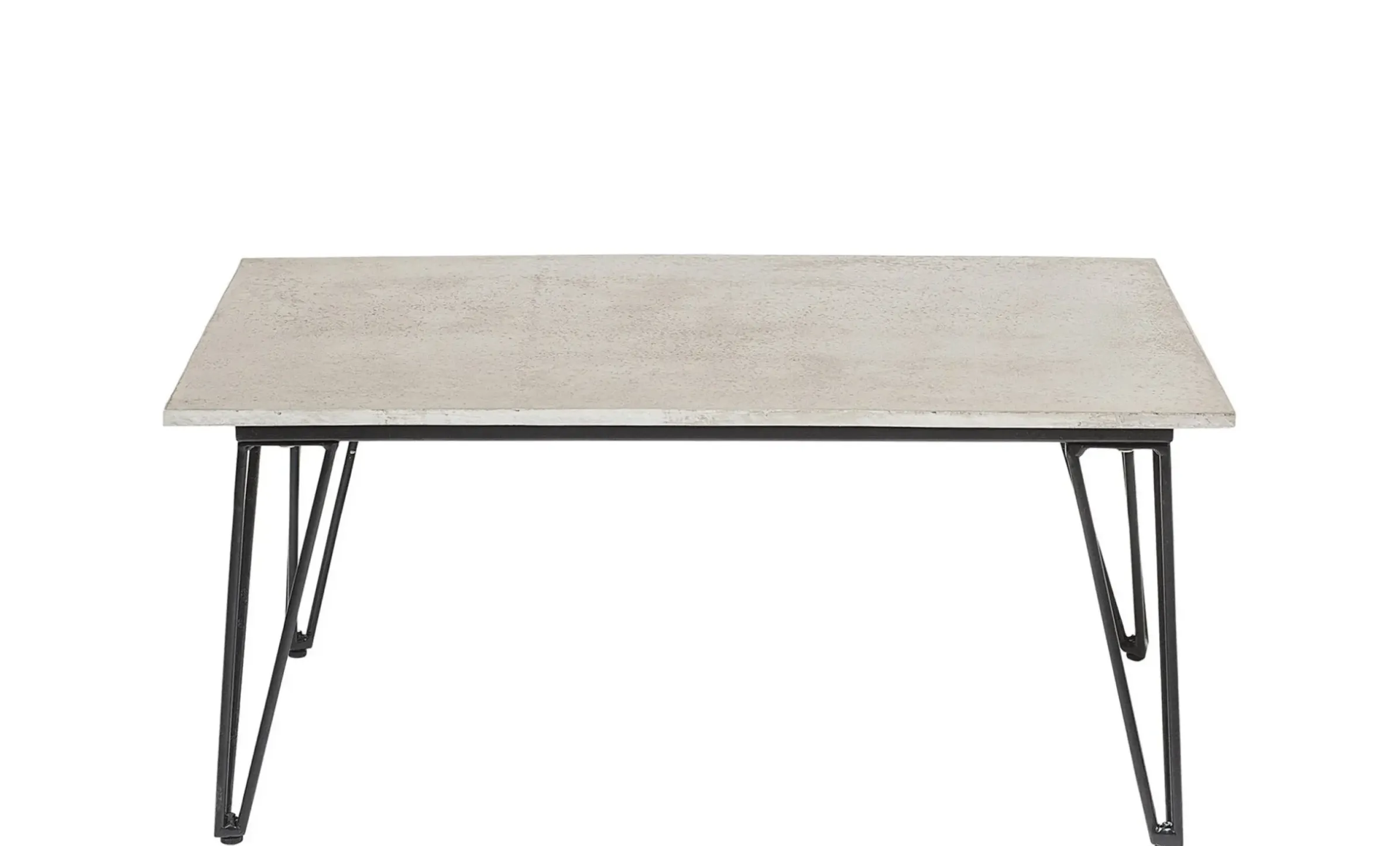 Table Basse Concrete Pierre Gris / Beton - 90 X 60 Cm - Bloomingville