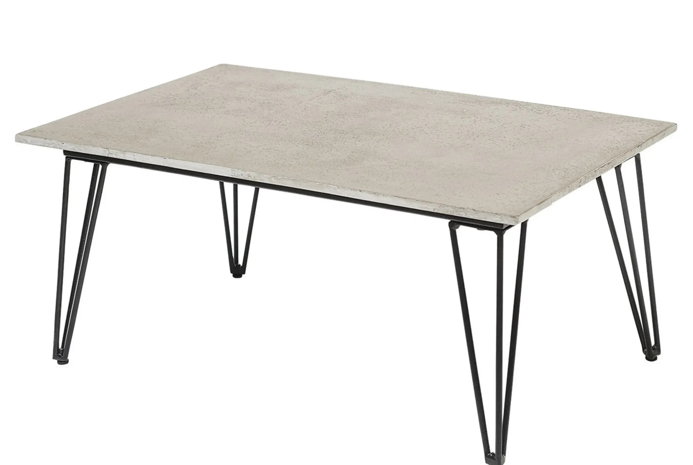 Table Basse Concrete Pierre Gris / Beton - 90 X 60 Cm - Bloomingville