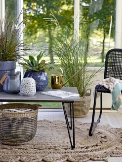 Table Basse Concrete Pierre Gris / Beton - 90 X 60 Cm - Bloomingville