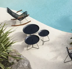 Table Basse Eyelet Small Metal/ O 45 X H 46,5 Cm - Houe