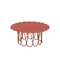Table Basse Flower Small Metal/ By Alexander Girard, 1977 - O 60 Cm - Vitra