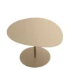 Table Basse Galet N°3 Outdoor Metal Beige / 57 X 64 X H 37 Cm - Matiere Grise
