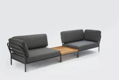Table Basse Level Bois Naturel / 81 X 81 Cm - Bambou - Houe