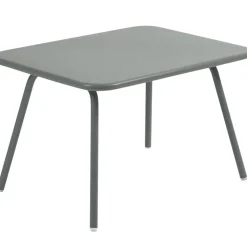 Table Basse Luxembourg Kid Metal Gris / Table Enfant - 75 X 55 Cm - Fermob