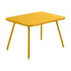 Table Basse Luxembourg Kid Metal Jaune / Table Enfant - 75 X 55 Cm - Fermob