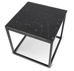 Table Basse Marble Pierre / Marbre - 50 X 50 X H 47 Cm - Pop Up Home