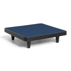 Table Basse Paletti Metal Bleu / 90 X 90 Cm - Fatboy