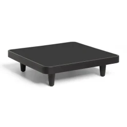 Table Basse Paletti Metal Gris Noir / 90 X 90 Cm - Fatboy