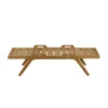 Table Basse Synthesis Bois Naturel / 127 X 54 Cm - - Unopiu