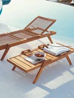Table Basse Synthesis Bois Naturel / 127 X 54 Cm - - Unopiu