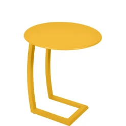 Table D'Appoint Alize Metal Jaune / Deporte - O 48 Cm - Fermob