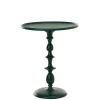 Table D'Appoint Classic Metal Vert / O 46 X H55 Cm - Fonte Aluminium - Pols Potten