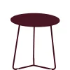 Table D'Appoint Cocotte Metal Rouge / Tabouret - O 34 X H 36 Cm - Fermob